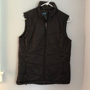 Ibex Black/Brown Woolaire Vest
